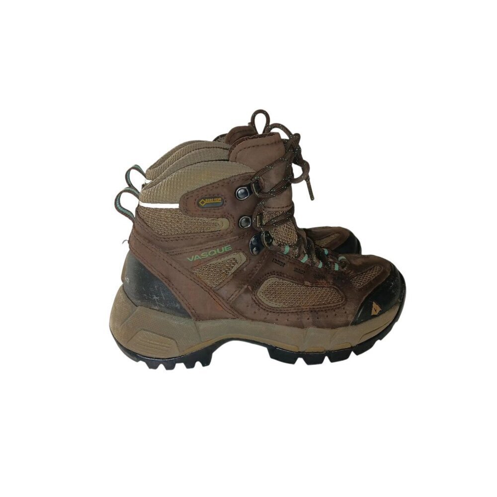 Vasque Womens Hiking Boots Brown Suede Leather Lace Up Gore Tex Size 7M